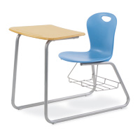 ZUMA&reg; SledCombo&trade; Chair Desk