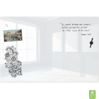 Luxe Glass Magnetic Whiteboard