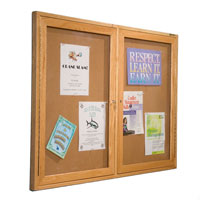 Enclosed Bulletin Board Cabinets