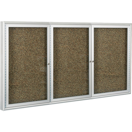 Economy Rubber-Tak Enclosed Bulletin Boards
