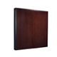 Deluxe Conference Room Cabinet - Mahogany Closed