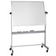 Deluxe Reversible Board - Aluminum Frame - Markerboard Both Sides