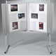 Swinging Floor Display Panels