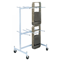Hanging Folded Chair Storage Truck - Compact Size