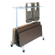 Hanging Folded Chair and Table Storage Truck