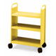 21051 - 3 Flat Shelf Booktruck