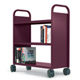 21100 - 3 Flat Shelf Booktruck