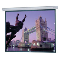 Quick Ship Motorized Projection Screens
