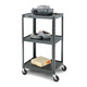 PIXMate® Cart with Center Shelf and 18" x 24" Top Shelf