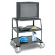 PIXMate® Cart with Wide Base and 24” x 38” Top Shelf