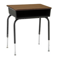 2200 Series Plastic Book Box Open-Front Desk