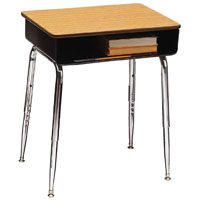 2900 Series Adjustable Open-Front Desk