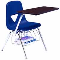 520 Series Chair Desks with Bookbasket