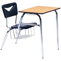 640 Series Combination Study Units with Bookbasket