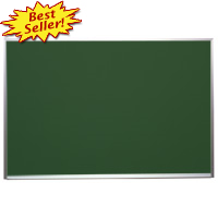 Wall Mounted Chalkboards & Blackboards.  Black, Green. Magnetic and Composition.  Custom Sizes Available.