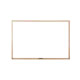 Porcelain Magnetic White Markerboards - Wood Trim