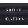 Plastic Insert Letters for Letter Boards