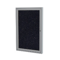Indoor Enclosed Recycled Rubber Bulletin Boards