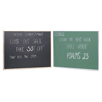Duroslate Non-Magnetic Blackboards and Green Chalkboards