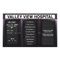 Changeable Letter Boards with Headers
