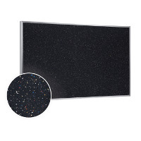 Aluminum Frame Recycled Rubber Bulletin Board
