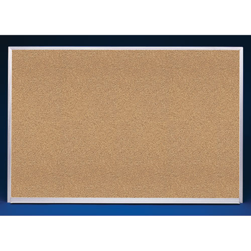 Natural Cork Bulletin Boards with Wood or Aluminum Frame