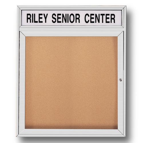 Enclosed Indoor Bulletin Boards