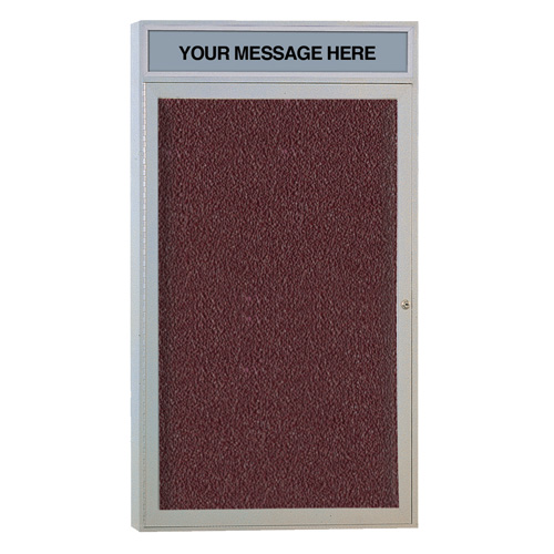 Enclosed Indoor/Outdoor Bulletin Boards