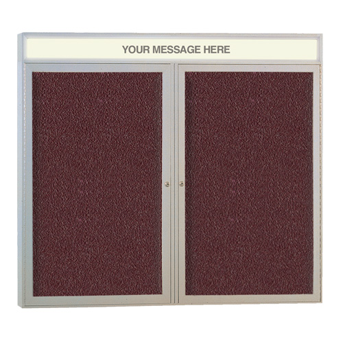 Enclosed Indoor/Outdoor Bulletin Boards
