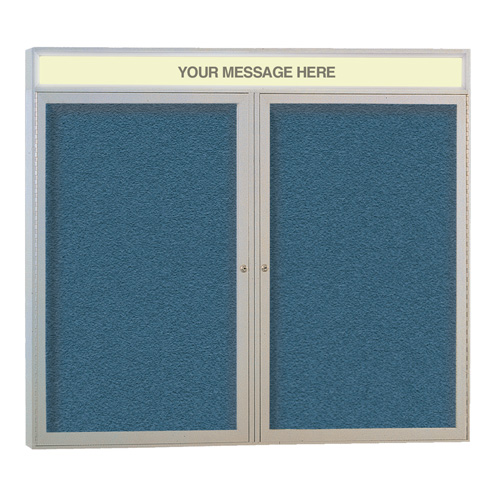 Enclosed Indoor/Outdoor Bulletin Boards