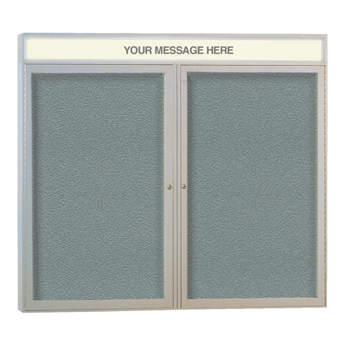 Enclosed Indoor/Outdoor Bulletin Boards