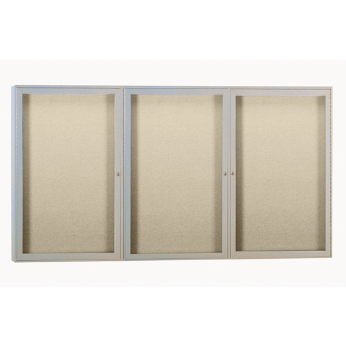 Enclosed Fabric Bulletin Boards with Aluminum Frame