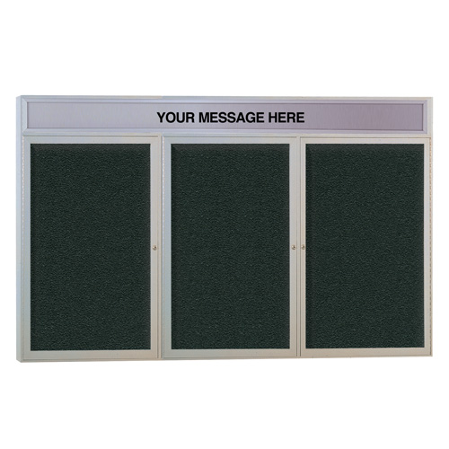 Enclosed Indoor/Outdoor Bulletin Boards