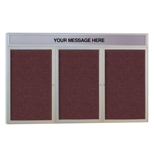 Enclosed Indoor/Outdoor Bulletin Boards