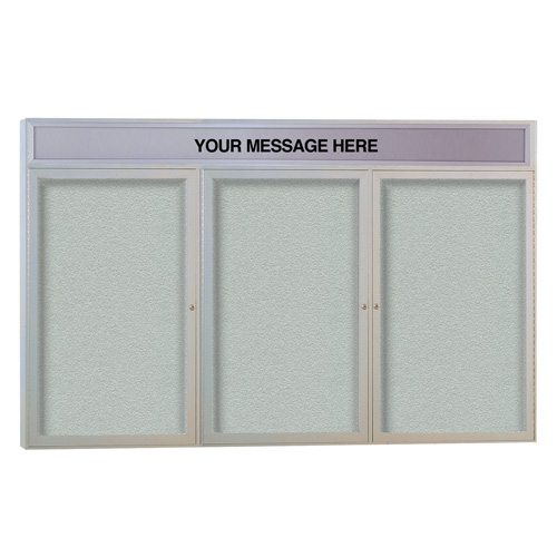 Enclosed Indoor/Outdoor Bulletin Boards