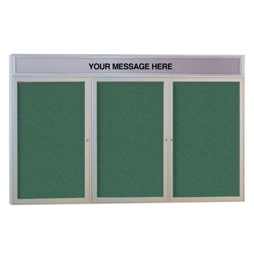 Enclosed Indoor/Outdoor Bulletin Boards