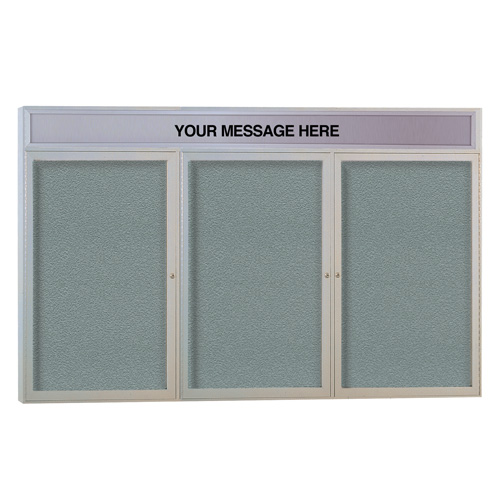 Enclosed Indoor/Outdoor Bulletin Boards