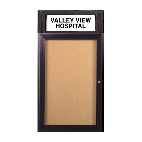 Enclosed Indoor Bulletin Boards