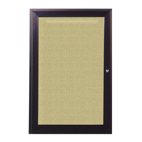 Enclosed Fabric Bulletin Boards with Aluminum Frame