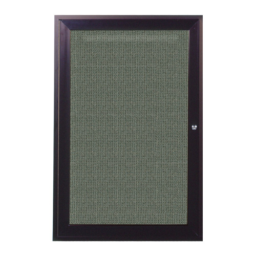 Enclosed Fabric Bulletin Boards with Aluminum Frame