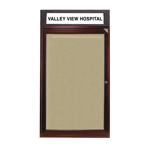 Enclosed Indoor/Outdoor Bulletin Boards
