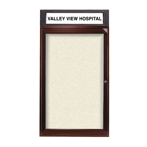 Enclosed Indoor/Outdoor Bulletin Boards