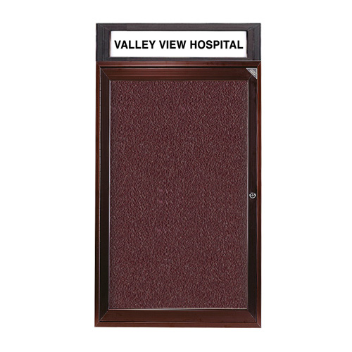 Enclosed Indoor/Outdoor Bulletin Boards