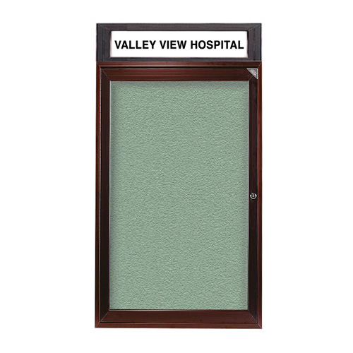 Enclosed Indoor/Outdoor Bulletin Boards