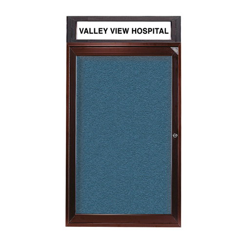 Enclosed Indoor/Outdoor Bulletin Boards