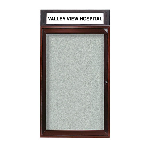 Enclosed Indoor/Outdoor Bulletin Boards