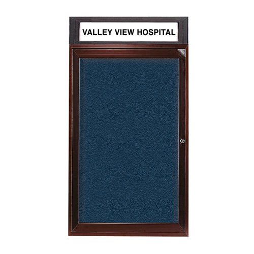 Enclosed Indoor/Outdoor Bulletin Boards