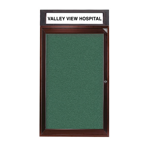 Enclosed Indoor/Outdoor Bulletin Boards