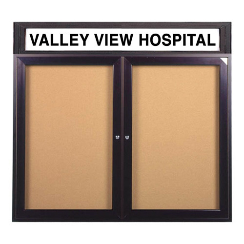 Enclosed Indoor Bulletin Boards