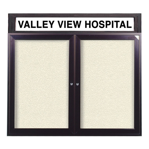 Enclosed Indoor/Outdoor Bulletin Boards